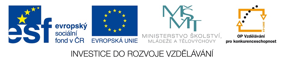 logo Investice do rozvoje vzdělávání